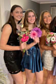 This dress fit very well, and it was super cute. The sequins held up very well after lots of dancing and moving around. The zipper was a little tricky to get up and down, but other than that, it was great for homecoming! - Maddie T.