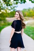 I got this dress for homecoming and it looks so good!! I think I am in love! I got it just in time too haha the day right before homecoming! 
It fit super well and I totally suggest getting your own. <3 - Emma A.