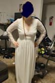 Very flattering dress definitely worth buying on sale.
I'm wearing a large. - Joan K.