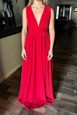 I was really looking for a dress that was comfortable but still had an elegant look and this dress is exactly that, even with a budget-friendly price. I got an XS and I thought it was a little bit too long for my liking so I did get it altered but other than that, it is perfect. - Fallon J.
