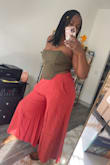 Love the fit and the cut is better than the cut for the set. It doesn't give me a wedgie and the color is v indie slightly faded - Joyce C.