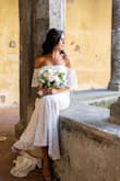 My husband and I celebrated our 30th Wedding anniversary while in Italy and renewed our vowels. This dress was PERFECT!! Romantic and yet not too much. And I received so many compliments while walking through the streets of Sorrento during our photoshoot. It was a perfect dress for our occasion and I had to share! Thank you for a beautiful dress. Customer service is also 5 Stars with Lulu's!!
Photographer: Vincent Aiello <î<ù - Annette G.