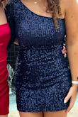 My daughter looked gorgeous in this dress and said it was very comfortable. We ordered an xs. - Caryn D.