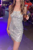 This dress definitely caught the attention of many! It fit all the curves and was comfortable to wear - Marissa H.