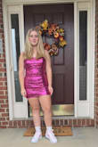 My daughter loves this dress! She wore it to her Sneaker Ball. It fit perfectly and had good movement for dancing the night away. - Rachel P.