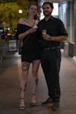 Fit was perfect and perfectly matched the vibe of "black/moody" wedding attire. - Brooke B.
