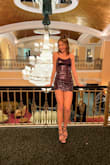 The straps were SUPER LONG I had to tie them in the back and the dress was kinda short, odd mix. - Isabelle N.