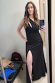 This dress was very comfortable. I did have to hem it, but otherwise, it was a perfect fit. - Darla F.
