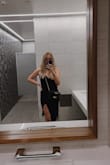 I was originally a little nervous about this dress because of the way the slit is cut in it, however, it was absolutely perfect! Super comfy and of amazing quality. I truly felt amazing! - Sara V.