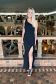 To be honest, I was afraid to buy a formal dress for my friend's wedding online. I wasn't sure if the material would be good. When I got it, I loved it! Material is great, fits perfectly. I would definitely recommend this dress - Erin S.