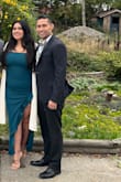 The dress is elegant and made well with a bit of stretch. I wore it for a wedding and I will wear the dress again for a beach vacation. The length was perfect. - Paola C.
