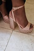 The shoes are much prettier in person than pictured. I got them to wear for my cousin's wedding. Delivery to Nigeria was quick (in less than 2 weeks) and I didn't have to communicate with anyone. I love the shoes! - Olamide S.
