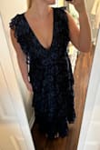 I've been waiting to order this dress for so long! Now that I have it, I can't be any happier with my purchase! The dress is comfy and flowy and a little on the looser side making it extremely comfortable for a long night out dancing and having fun at the wedding! - Kaeley P.