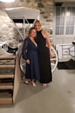 The only thing was, it's very low in the front, and if you have a big chest. You might want to pin it or wear something underneath. I didn't but kept making sure I wasn't popping out but it's a very beautiful dress. - Veronica F.