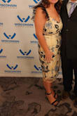 This dress was absolutely beautiful and looks better in person. Got a ton of compliments. The dress was form fitting but didn't feel like I needed to suck it in all night. - Brittany M.