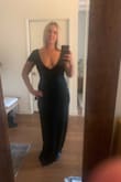 More revealing than I'm used to, but I stepped out of my comfort zone. I got so many compliments. My only issue is that it ripped apart at the seam on the top of the slit in the back the first time I wore it. Must have happened to lift the dress up a few times to go to the bathroom. Now I'll have to figure out how to sew it. So, I'm super unhappy about that. I haven't washed it yet, but I like that it says it's machine-washable. Edit: customer service was very quick to reach out about the hem coming undone and gave options on how to make it right. Also, I washed it in a delicate bag on cold and line-dried it. It came out great. Hint: I would hang it to dry in your shower as it holds a lot of water (it dripped a ton of water without me noticing and did a little damage to my hardwood floors, not Lulus' fault obviously but be aware:)) - Jennifer W.