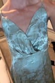 I wanted to love this dress so much. The color and subtle floral design is beautiful. But, as others have said, the chest is super disproportional and very baggy. I would have needed alterations, so unfortunately had to return it. - Danielle B.