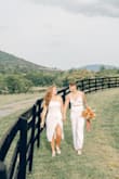 My wife and I both wore Lulus outfits for our wedding rehearsal dinner and they looked absolutely amazing. So comfortable and easy to dance in, love the material. - Leah C.