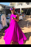 This address is perfect for most outdoor events; night or day. The purple colour makes it even more special to me - Lector M.