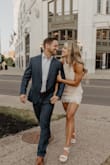 As a tall girl, it's hard to find a dress that fits and is long enough, but so cute. This dress did the trick and then some! - Brittany O.