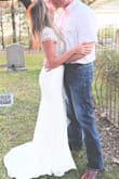 Absolutely gorgeous for my wedding! This dress was perfect for the ceremony between me and my husband but will also be perfect when we renew our vows a year from now with family and friends! - As L.