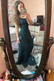 Literally love this dress so much! It fits so so sooo amazing! I am short so it will have to be hemmed but it's so worth it! It's very comfy and flowy and you don't need a bra! 10/10 - Naomi M.