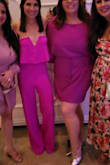 This jumpsuit was super comfortable. It hit right to the floor with heels on. I received many compliments. - Jessica M.