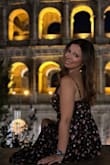 It runs a little large in the waist but it's a very comfortable dress. - Laurice D.