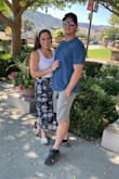 It fits great. A little thin and see-through but very cute. If you're short like me just keep in mind that it will be long. Goes down to my ankles not just above or mid-calf. - Ana G.