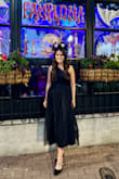 This tulle one-shoulder dress is perfect for a Halloween event! - Nicole B.