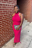 I genuinely love halter-neck dresses, but this dress was such a good buy! It fit me a bit snugly around the boobs but outside of that, it's a comfortable dress! I want this dress in every color, that's how much I love it! - Rebekah G.