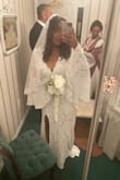 I had a really small wedding but I still wanted to look beautiful and this dress it's just perfect! It's very good quality and I received a lot of compliments! - Victoria J.