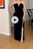It was great on. But for a wedding, it looked too much like a bride's dress. - Denise S.