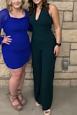 So so comfy to wear as a wedding guest. I had a little extra room in the tummy area because I ordered up so it wouldn't be too tight. But fit great and got so many compliments! The straps were too long for me so I'm going to have it altered to fix that. - Maggie S.