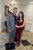 I had this dress in navy for a wedding and loved it so much that I bought it in this color for another wedding. Fits perfectly, is comfy, and looks great. - Deanna D.
