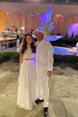 I had to get it hemmed since I'm only 5'3", but otherwise the dress fit perfectly for an all-white party I attended at a museum. I received a ton of compliments.  I highly recommend it! - Christina H.
