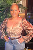 I got a lot of compliments on the top. I loved it on. I wore it with jeans and boots. The top was very becoming on me. Size L. - Leah P.