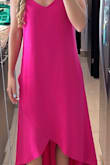 I love this dress. It can be used for any occasion. The size runs large but it looks good. - Miriam