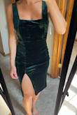 Got so many compliments on this dress at my friend's wedding. I'm usually small-medium and a small fits me perfectly. The material was so comfy too - Melanie H.