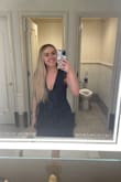 Very pretty dress, loved the color. The deep V was a bit too much boob for me so I got it altered - Natalie C.