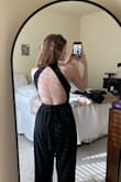 I love this romper!! I plan to wear it to a work event! The quality is amazing and the length will be great with heels! - Katelyn T.