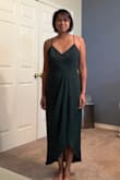 Thought this was pretty. I ended up wearing a different dress for the wedding I bought this for, so haven't had a chance to wear it out yet but from trying it on it is comfortable and pretty. Just wish it cinched in at the waist a little more for me. - Christine C.