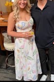 I loved this set. It was great material and fit great. I wore it for my bridal shower and received so many compliments! - Brianna