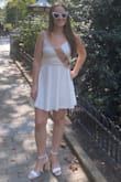 This dress is so cute! I wore it during my bachelorette party one afternoon when we went to brunch. Super lightweight and perfect for any summertime events. - Rachel S.