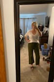 I think you just have to be tall and lean to wear these pants. I'm almost 40 though so maybe I'm just not hip enough. Haha! They did for how they're supposed to, but I felt they elongated my already huge butt and came unsnapped easily. - Liz S.
