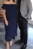 This dress is very flattering and comfortable. I got lots of compliments and was able to dance all night in it! - Emily K.