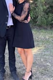 When I first received the dress, there were a couple of holes in the lace so I called customer service and they had a new one for me in just a few days! I wore it all afternoon and evening for a wedding and it was so comfortable and flattering. Many compliments! - Jessica F.