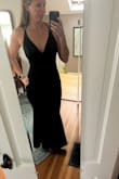 I love the dress but it's a little snug around the thighs. - Johanna Y.