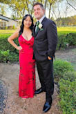 The dress is quite long and I'm only 5ft1, so after I got it tailored it fit perfectly. I got so many compliments on it. The color is beautiful. - Melodie C.