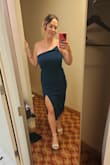 This dress was perfect! I ordered a size up... DO NOT, it fits very true to size. I got so many compliments on it, only complaint is I wish the tummy part had a tad more control, but it was probably because I ordered a size too big. Super comfy! - Taylor F.